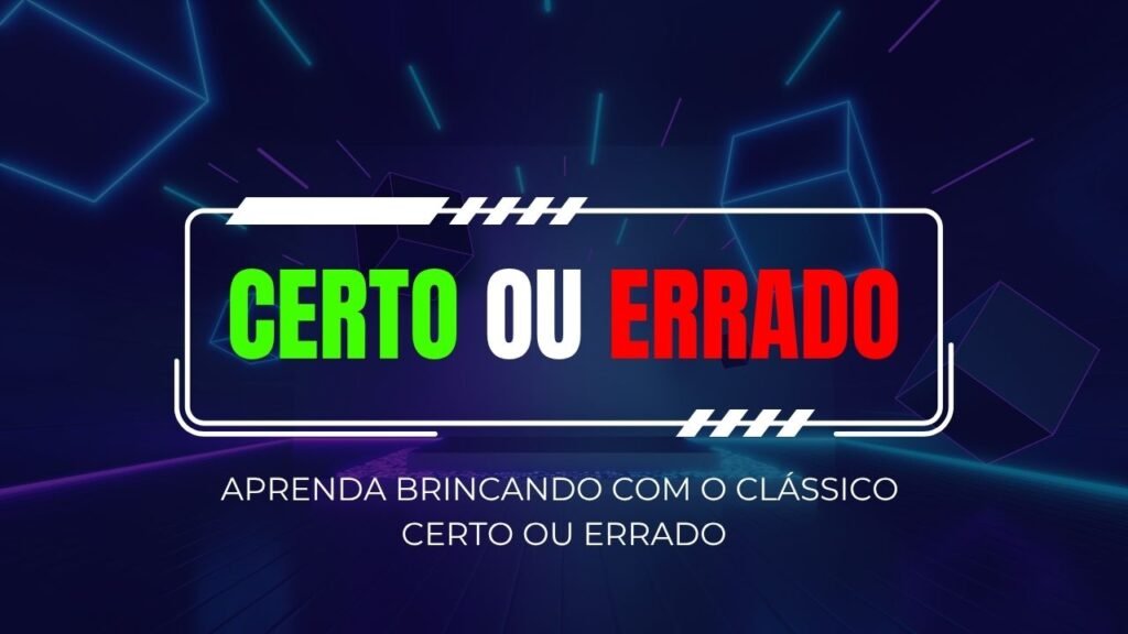 CERTO OU ERRADO